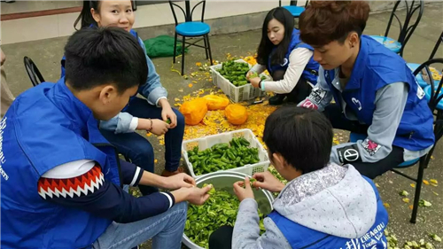 我们又来啦！！志愿者服务队在彭州