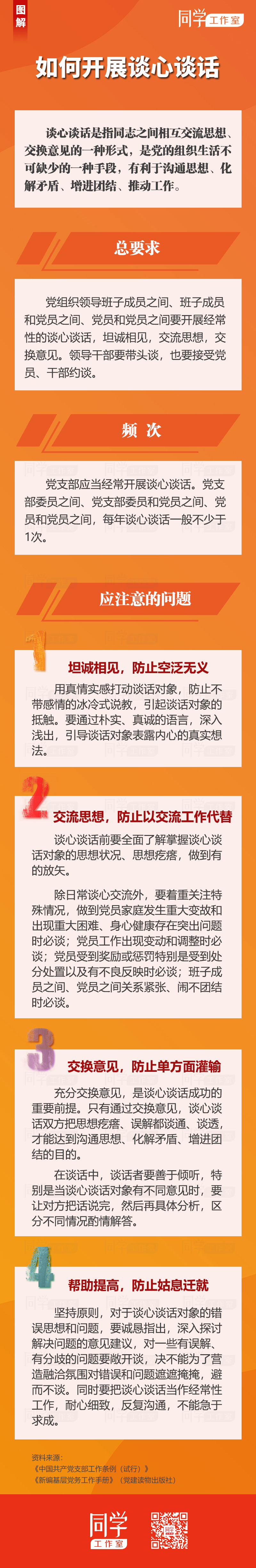 图解：如何开展谈心谈话