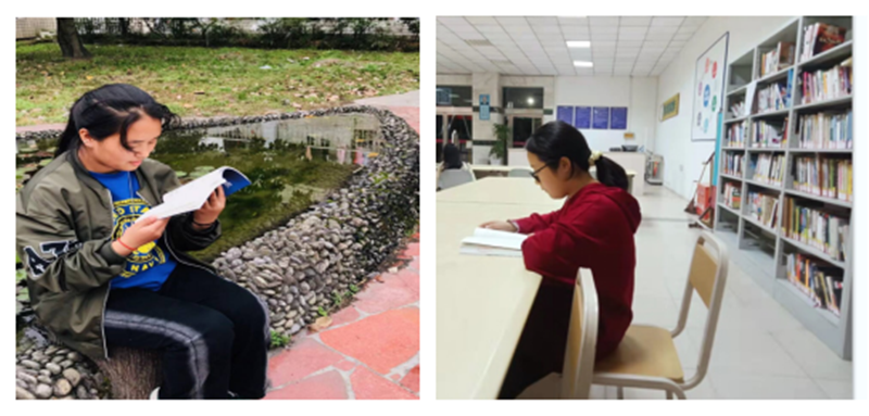 春来乃是读书天，畅游学海声琅琅