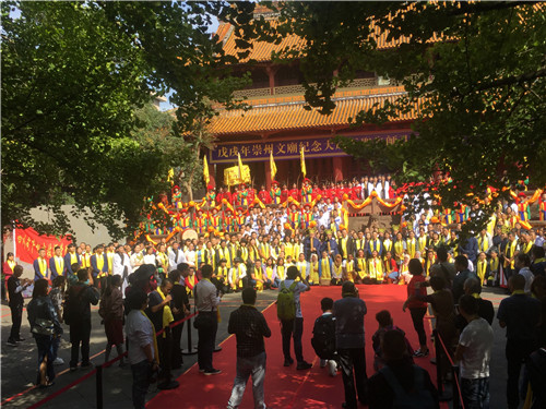 经济管理系学子积极参加崇州文庙儒家文化活动