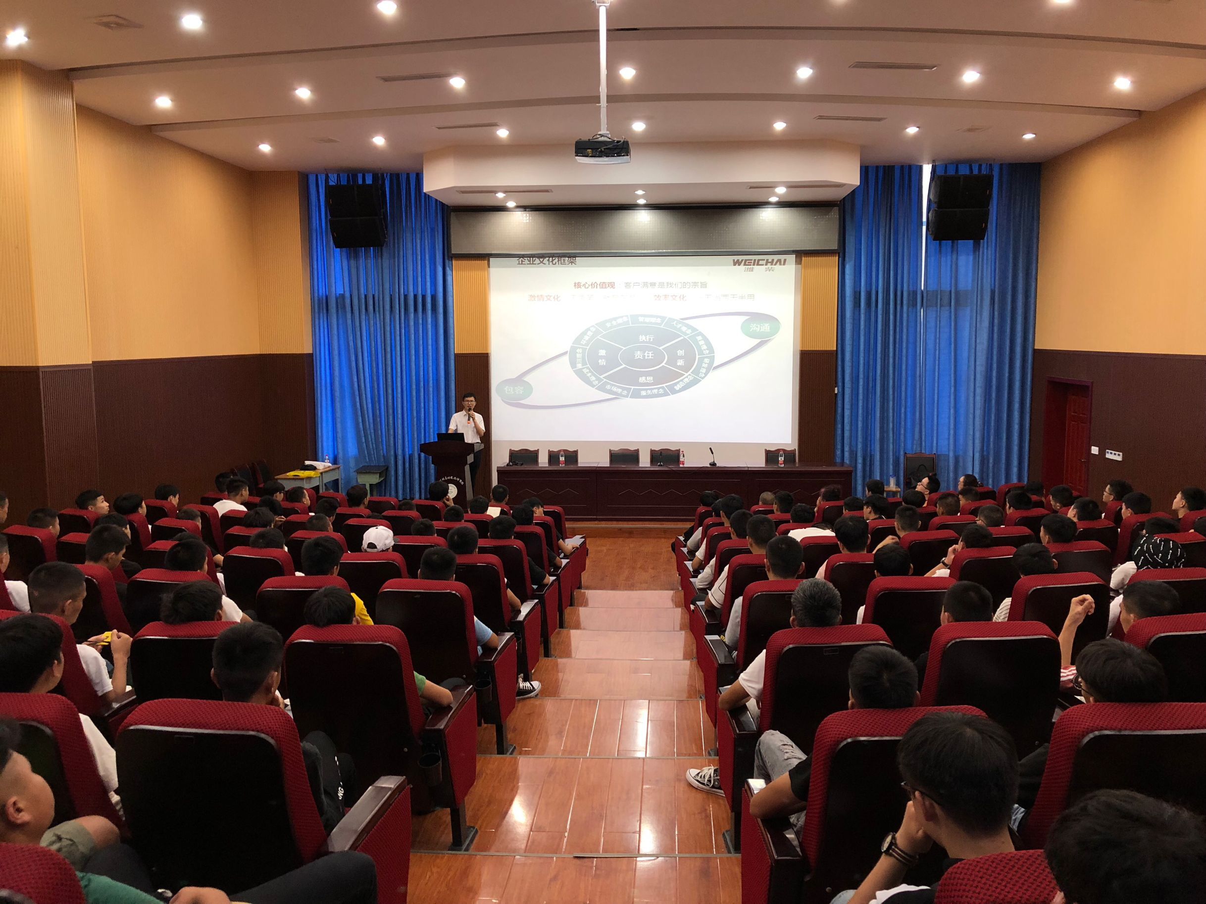 汽车工程系2019级新生入学专业教育讲座